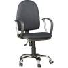 Кресло EChair-217 PTW/black для оператора, ткань, цвет черный фото 1
