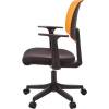 Кресло EChair-321 PTW/orange для оператора, сетка/ткань, цвет оранжевый/черный фото 3