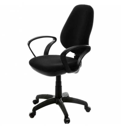Кресло EChair-322 PC/black для оператора, ткань, цвет черный