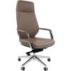 Кресло CHAIRMAN 920/grey для руководителя, кожа, цвет черный фото 1