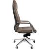 Кресло CHAIRMAN 920/grey для руководителя, кожа, цвет черный фото 3