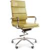 Кресло CHAIRMAN 750/pistachio для руководителя, экокожа, цвет фисташковый фото 1