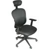 Кресло LMR-113M/black для руководителя, сетка/ткань, цвет черный фото 1