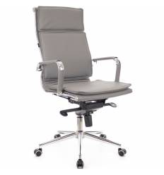 Кресло EVERPROF NEREY Grey для руководителя, экокожа, цвет серый