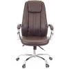 Кресло EVERPROF LONG PU Brown для руководителя, экокожа, цвет коричневый фото 2
