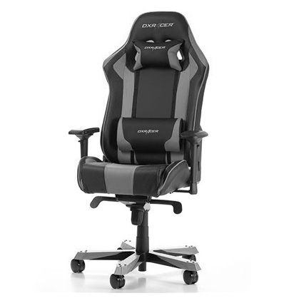 Кресло DXRacer OH/KS06/NG King Series, компьютерное, цвет черный/серый