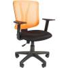 Кресло CHAIRMAN 626/ORANGE для оператора, сетка/ткань, цвет оранжевый/черный