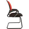 Кресло CHAIRMAN 696 V/RED для посетителя, сетка/ткань, цвет красный/черный фото 3