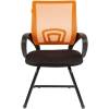 Кресло CHAIRMAN 696 V/ORANGE для посетителя, сетка/ткань, цвет оранжевый/черный фото 2