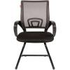 Кресло CHAIRMAN 696 V/GREY для посетителя, сетка/ткань, цвет серый/черный фото 2