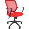Кресло CHAIRMAN 698/RED для оператора, сетка/ткань, цвет красный фото 1