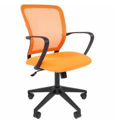 Кресло CHAIRMAN 698/ORANGE для оператора, сетка/ткань, цвет оранжевый
