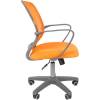Кресло CHAIRMAN 698 GREY/ORANGE для оператора, серый пластик, сетка/ткань, цвет оранжевый фото 3