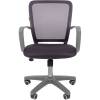 Кресло CHAIRMAN 698 GREY/GREY для оператора, серый пластик, сетка/ткань, цвет серый фото 2