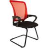 Кресло CHAIRMAN 969 V/RED для посетителя, сетка/ткань, цвет красный/черный фото 1