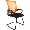 Кресло CHAIRMAN 969 V/ORANGE для посетителя, сетка/ткань, цвет оранжевый/черный фото 1
