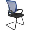 Кресло CHAIRMAN 969 V/BLUE для посетителя, сетка/ткань, цвет синий/черный фото 1
