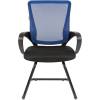 Кресло CHAIRMAN 969 V/BLUE для посетителя, сетка/ткань, цвет синий/черный фото 2