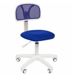 Кресло CHAIRMAN 250 WHITE/BLUE для оператора, белый пластик, цвет синий