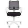 Кресло CHAIRMAN 450 LT WHITE/BLACK для оператора, белый пластик, сетка/ткань, цвет черный фото 2