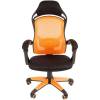 Кресло CHAIRMAN GAME 12/ORANGE для руководителя (геймерское), сетка/ткань, цвет оранжевый/черный фото 2