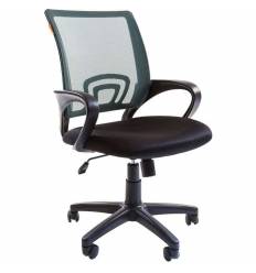 Кресло CHAIRMAN 696/GREEN для оператора, сетка/ткань, цвет зеленый/черный