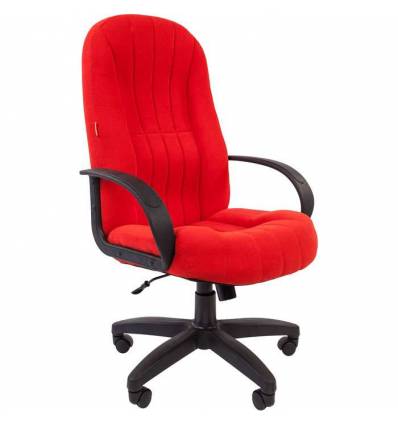 Кресло CHAIRMAN 685 SL/Red для руководителя, ткань, цвет красный