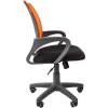 Кресло CHAIRMAN 696 GREY/ORANGE для оператора, серый пластик, сетка/ткань, цвет оранжевый/черный фото 3