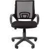 Кресло CHAIRMAN 696 GREY/BLACK для оператора, серый пластик, сетка/ткань, цвет черный фото 2