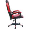 Кресло Trident GK-0101 Black and Red для руководителя, экокожа, цвет черный/красный фото 3