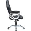 Кресло Trident GK-0707 Black для руководителя, экокожа, цвет черный фото 3