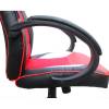 Кресло Trident GK-0808 Black and Red для руководителя, экокожа/ткань, цвет черный/красный фото 5