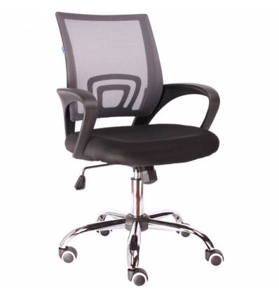 Кресло EVERPROF EP-696 Mesh Grey для оператора, сетка/ткань, цвет серый/черный