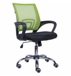 Кресло EVERPROF EP-696 Mesh Green для оператора, сетка/ткань, цвет зеленый/черный