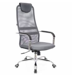 Кресло EVERPROF EP-708 Mesh Grey для оператора, сетка/ткань, цвет серый