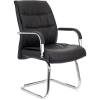 Кресло EVERPROF BOND CF PU Black для посетителя, экокожа, цвет черный фото 1