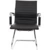Кресло EVERPROF LEO CF PU Black для посетителя, экокожа, цвет черный фото 2