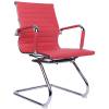 Кресло EVERPROF LEO CF PU Red для посетителя, экокожа, цвет красный фото 1