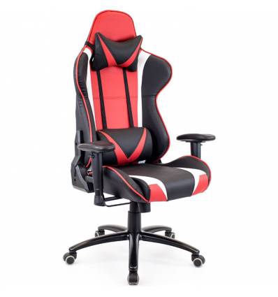 Кресло EVERPROF Lotus S13 PU Red игровое, экокожа, цвет красны/черный