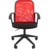 Кресло CHAIRMAN 615/RED для оператора, сетка/ткань, цвет красный/черный фото 2