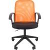 Кресло CHAIRMAN 615/ORANGE для оператора, сетка/ткань, цвет оранжевый/черный фото 2