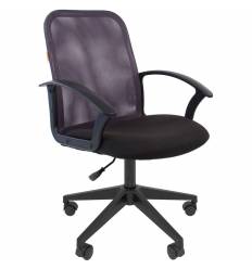 Кресло CHAIRMAN 615/GREY для оператора, сетка/ткань, цвет серый/черный
