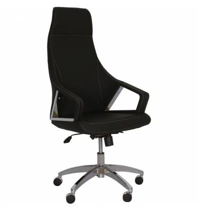 Кресло Officio Дельта ДЛ-01 для руководителя, экокожа, цвет черный