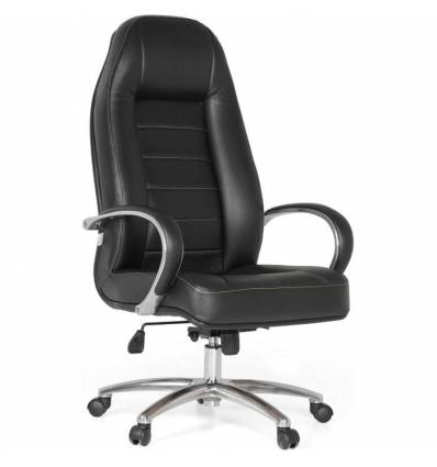 Кресло Officio Зеус ЗЕ-01 для руководителя, экокожа, цвет черный