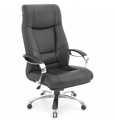 Кресло Officio Мастер МС-01 для руководителя, экокожа, цвет черный
