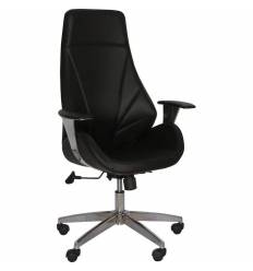 Кресло Officio Шарк ША-01 для руководителя, экокожа, цвет черный