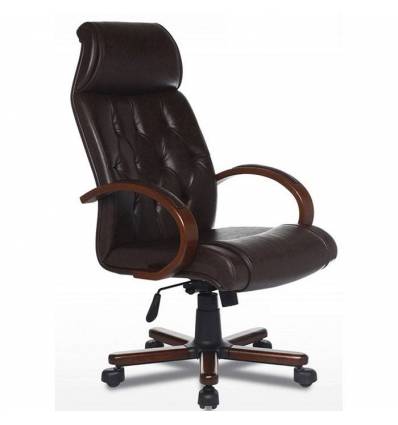 Кресло Officio Сапфир СА-01 для руководителя, экокожа, цвет черный