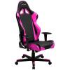 Кресло DXRacer OH/RE0/NP Racing Series, компьютерное, цвет черный/розовый фото 3