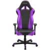 Кресло DXRacer OH/RE0/NV Racing Series, компьютерное, цвет черный/фиолетовый фото 2
