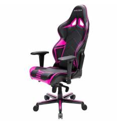 Кресло DXRacer OH/RV131/NP Racing Series, компьютерное, цвет черный/розовый